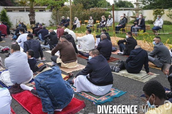 Prière de l Aïd à la mosquée de Mérignac