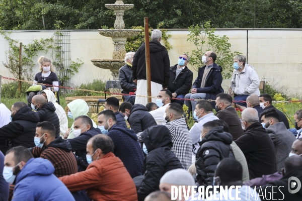 Prière de l Aïd à la mosquée de Mérignac