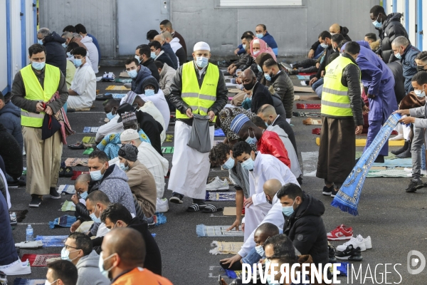 Prière de l Aïd à la mosquée de Mérignac