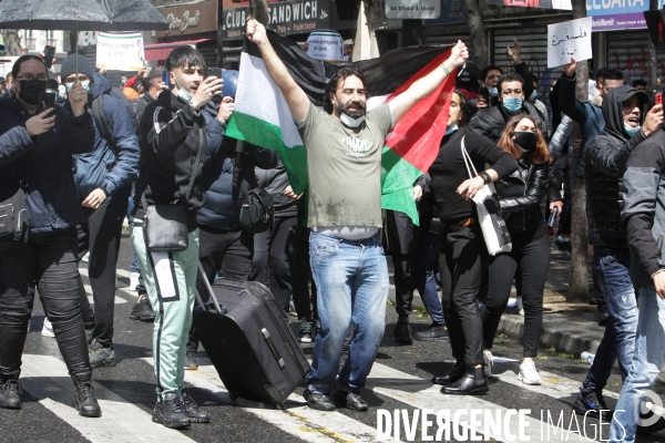 Manifestation de soutien au peuple palestinien interdite à Barbès