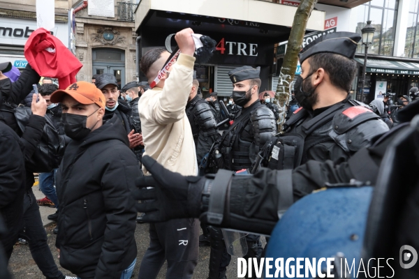 Manifestation de soutien au peuple palestinien interdite à Barbès