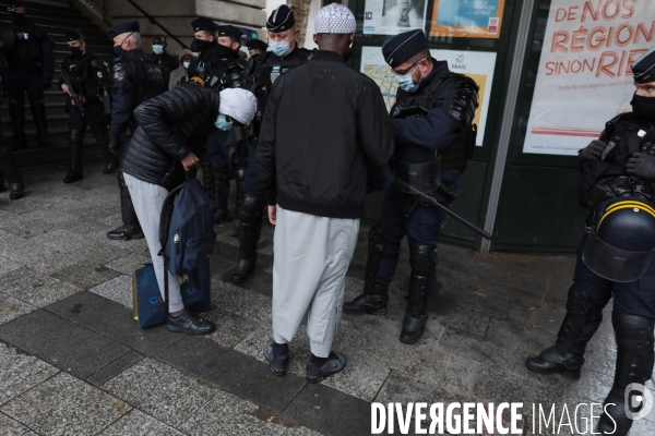 Manifestation de soutien au peuple palestinien interdite à Barbès