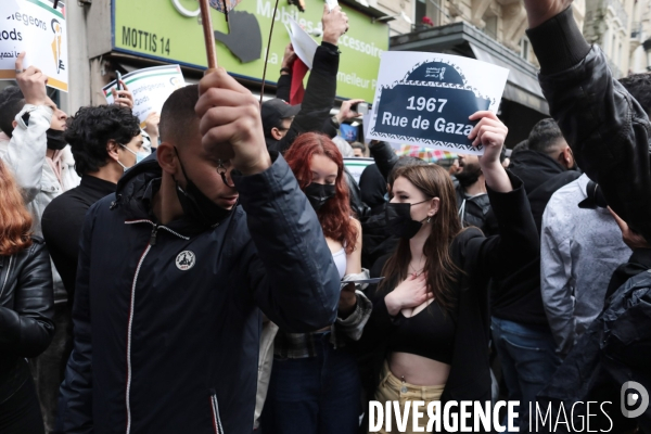 Manifestation de soutien au peuple palestinien interdite à Barbès