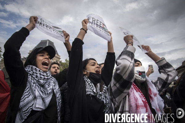 Mobilisation de soutien au peuple Palestinien