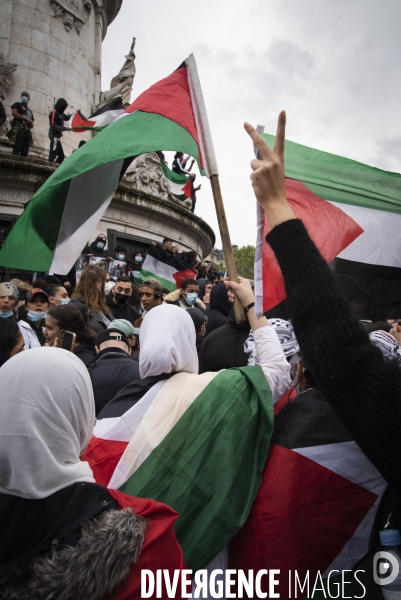 Mobilisation de soutien au peuple Palestinien