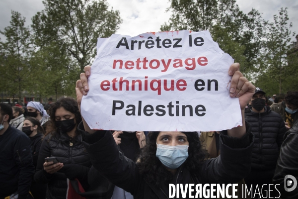 Mobilisation de soutien au peuple Palestinien