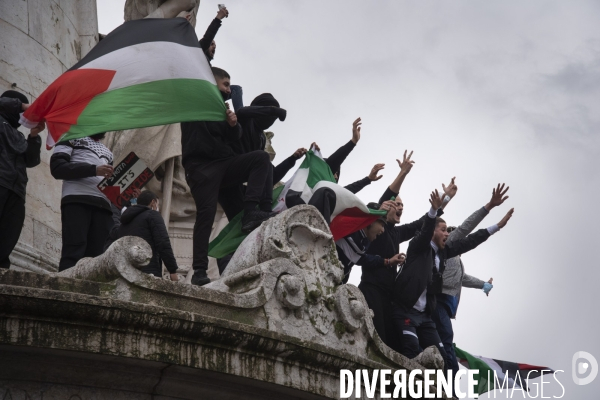 Mobilisation de soutien au peuple Palestinien