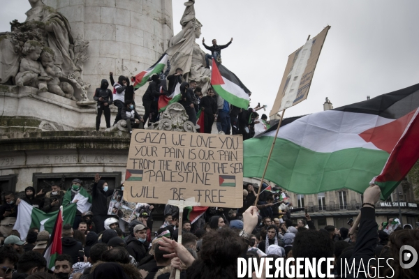 Mobilisation de soutien au peuple Palestinien