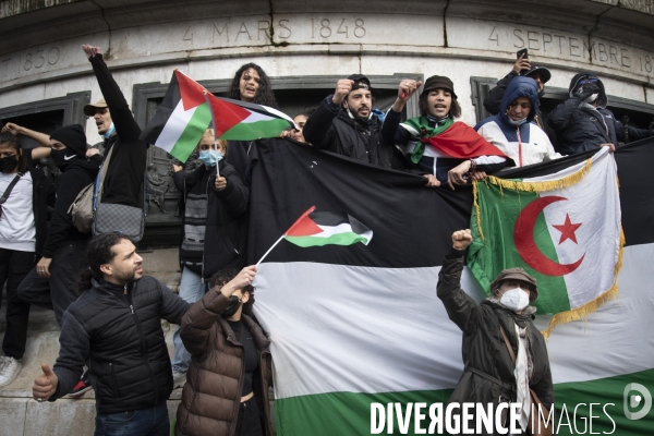 Mobilisation de soutien au peuple Palestinien