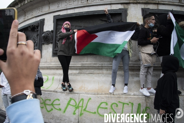 Mobilisation de soutien au peuple Palestinien