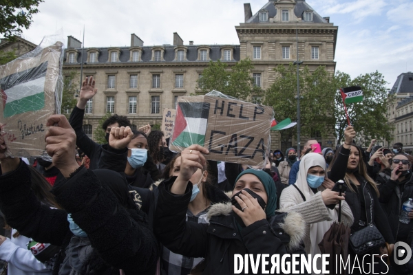 Mobilisation de soutien au peuple Palestinien