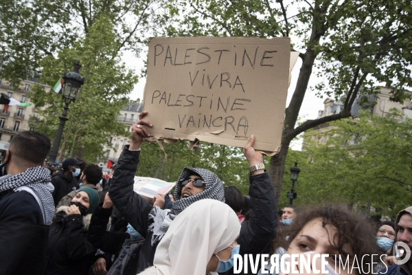 Mobilisation de soutien au peuple Palestinien