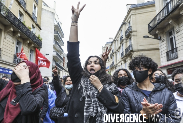 Rassemblement à BORDEAUX contre les bombardements en Israël