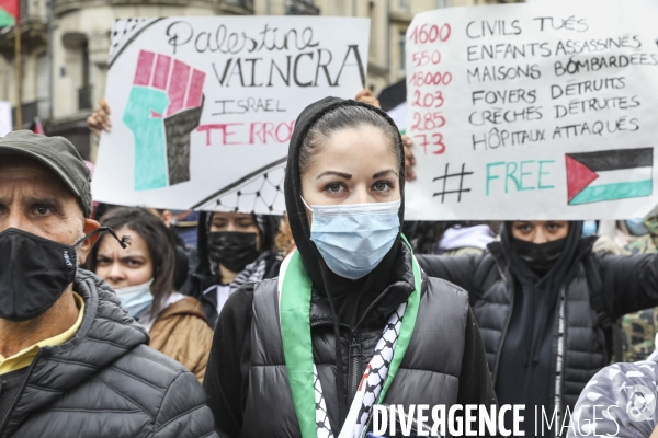 Rassemblement à BORDEAUX contre les bombardements en Israël