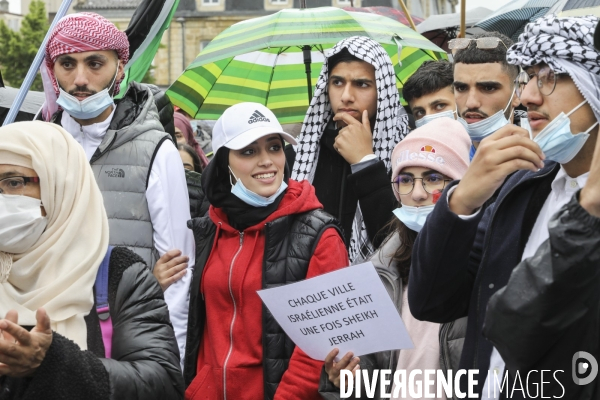 Rassemblement à BORDEAUX contre les bombardements en Israël