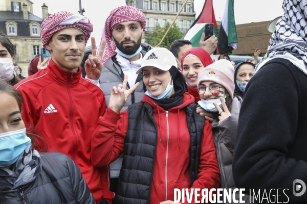 Rassemblement à BORDEAUX contre les bombardements en Israël