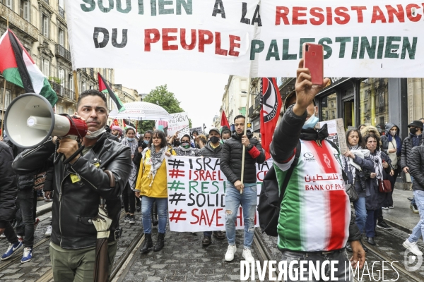 Rassemblement à BORDEAUX contre les bombardements en Israël