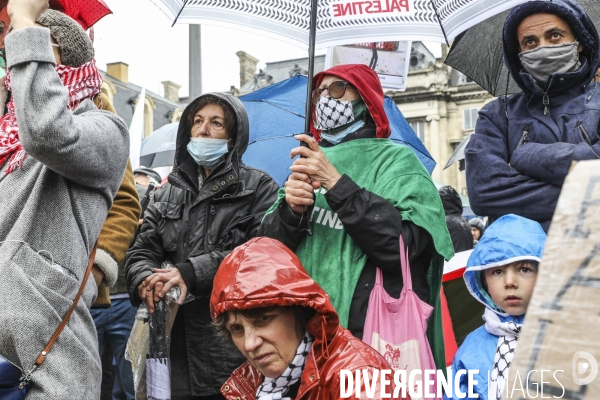 Rassemblement à BORDEAUX contre les bombardements en Israël