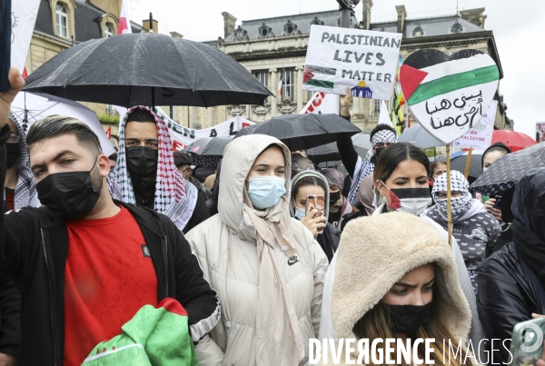 Rassemblement à BORDEAUX contre les bombardements en Israël