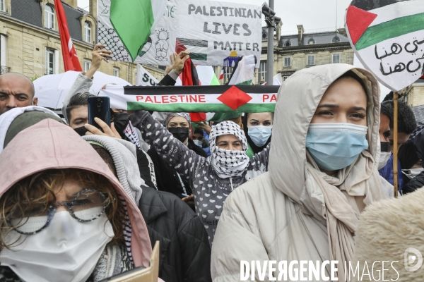 Rassemblement à BORDEAUX contre les bombardements en Israël