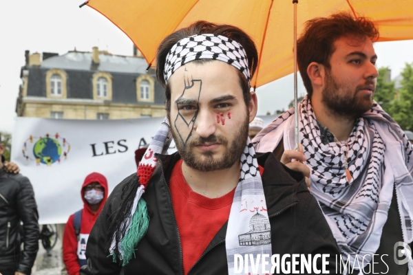 Rassemblement à BORDEAUX contre les bombardements en Israël