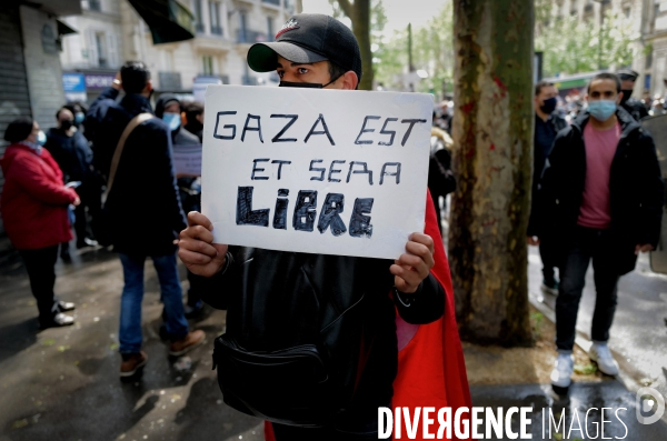 Manifestation interdite en soutien aux palestiniens