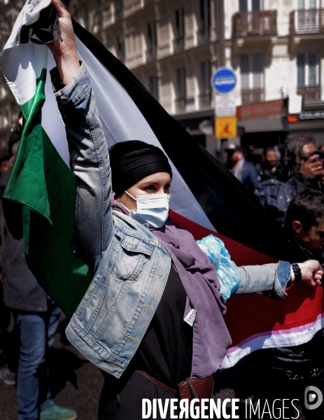 Manifestation interdite en soutien aux palestiniens