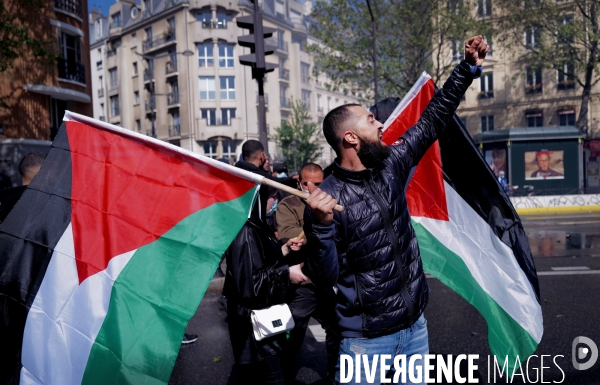 Manifestation interdite en soutien aux palestiniens