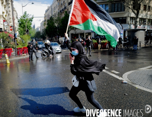 Manifestation interdite en soutien aux palestiniens