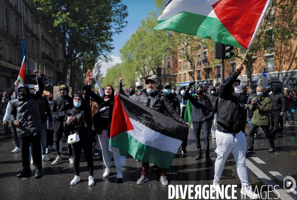 Manifestation interdite en soutien aux palestiniens