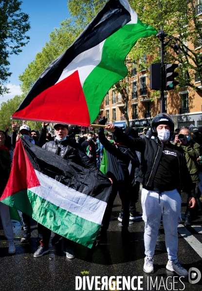 Manifestation interdite en soutien aux palestiniens