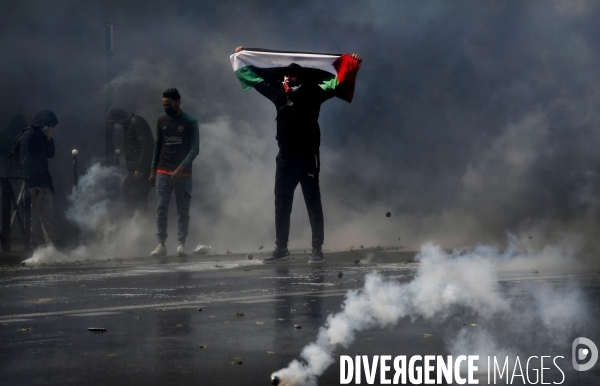 Manifestation interdite en soutien aux palestiniens