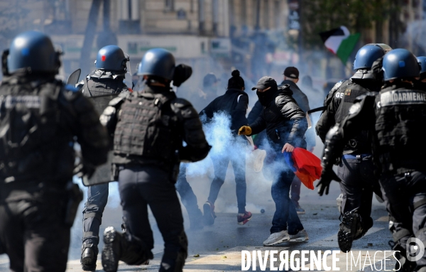 Manifestation interdite en soutien aux palestiniens