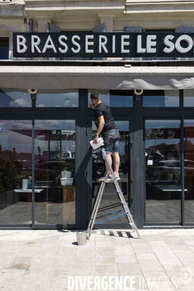 Réouverture des terrasses à Marseille, J-2