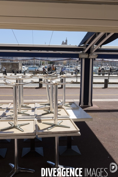 Réouverture des terrasses à Marseille, J-2