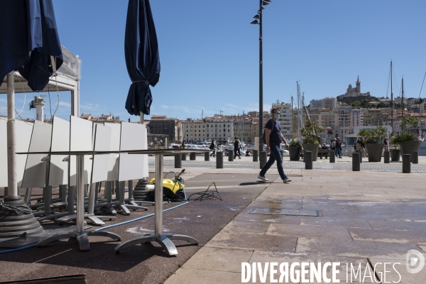 Réouverture des terrasses à Marseille, J-2