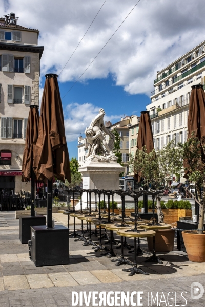 Réouverture des terrasses à Marseille, J-2