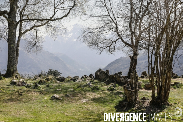 La vallée d OSSAU dans les Pyrénées