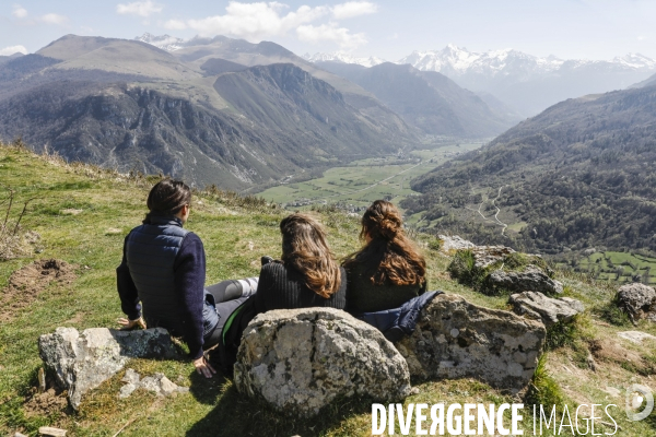 La vallée d OSSAU dans les Pyrénées