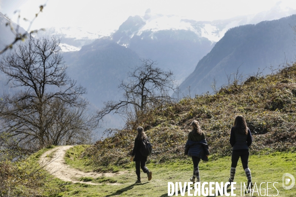 La vallée d OSSAU dans les Pyrénées