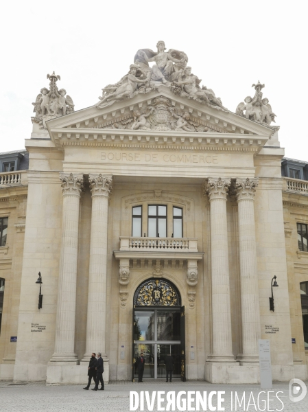 Ouverture de la bourse du commerce, nouveau musee de francois pinault