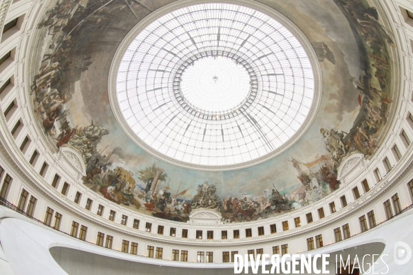 Ouverture de la bourse du commerce, nouveau musee de francois pinault