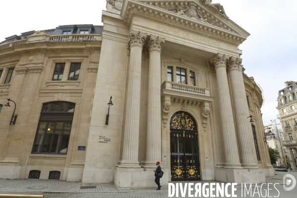 Ouverture de la bourse du commerce, nouveau musee de francois pinault