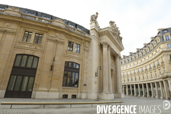 Ouverture de la bourse du commerce, nouveau musee de francois pinault