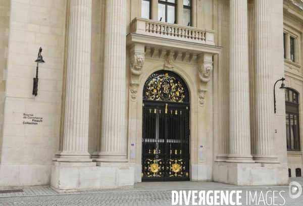 Ouverture de la bourse du commerce, nouveau musee de francois pinault