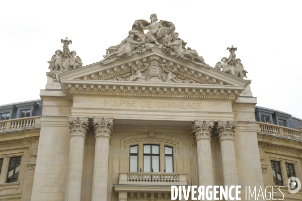 Ouverture de la bourse du commerce, nouveau musee de francois pinault