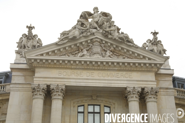 Ouverture de la bourse du commerce, nouveau musee de francois pinault