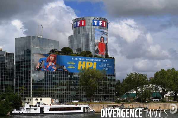 La tour TF1 à Boulogne Billancourt