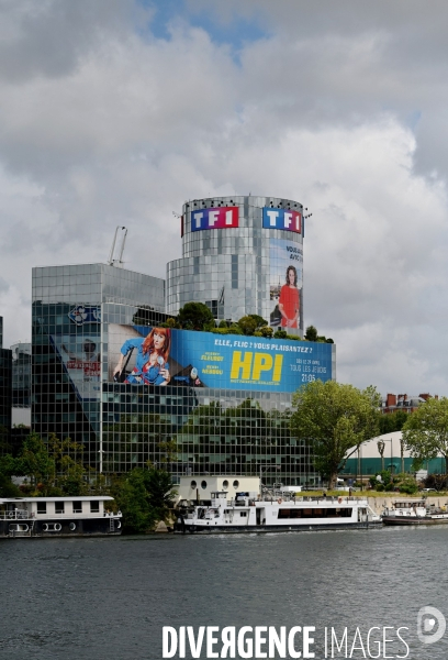 La tour TF1 à Boulogne Billancourt