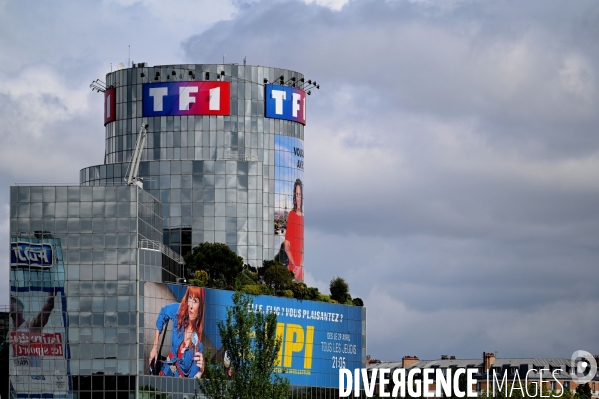 La tour TF1 à Boulogne Billancourt